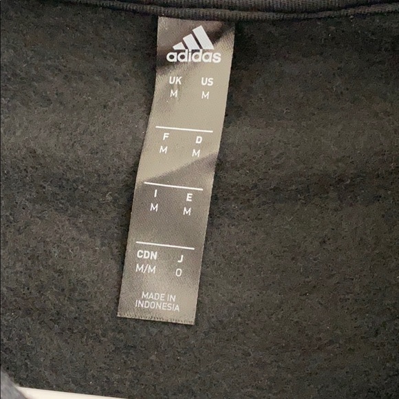 NWOT Adidas Black Hoodie - Picture 6 of 6